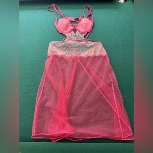 Victoria's Secret Pink Sheer Chemise